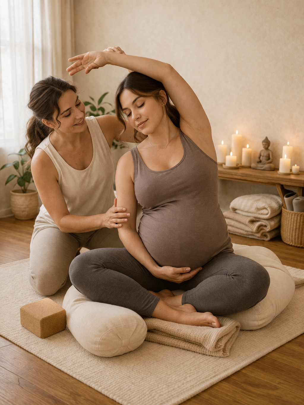 85-Hour Prenatal & Postnatal Yoga Teacher Training | Online or Offline | Amoda Studio