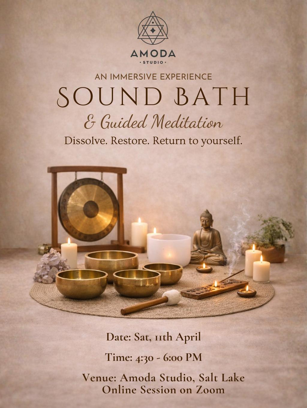 Sound Bath & Guided Meditation